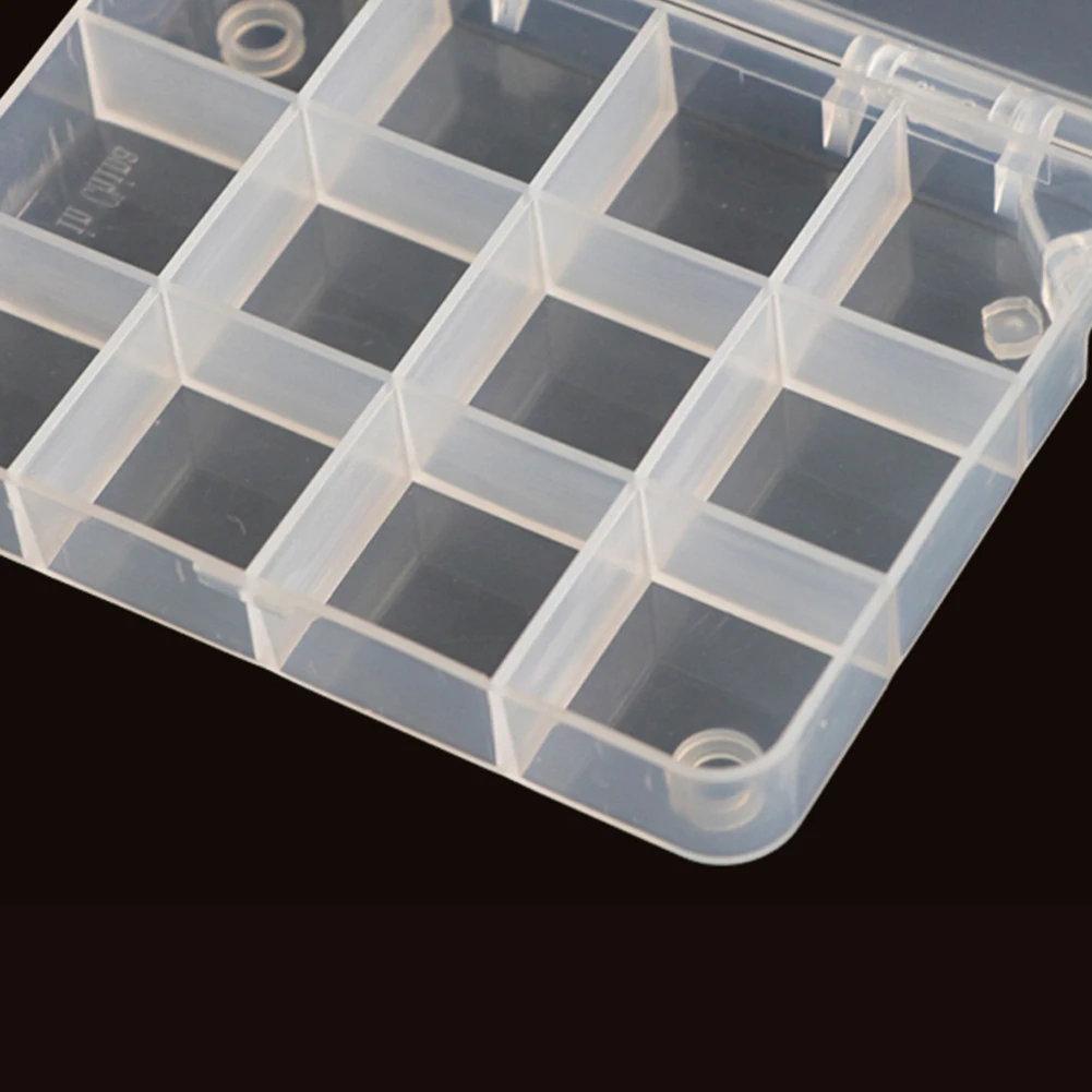 

4/12 Compartments Fishing Tackle Box Soft Fish Lure Hook Bait Storage Case Transparent Boxes Carp Fishing Accessories