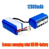 14.4V Replacement Battery Compatible with Ecovacs RC01-LI-1440-5200 DVX45 N9 N9+ Series Robot Vacuum Battery 5200mAh 6800mAh 1