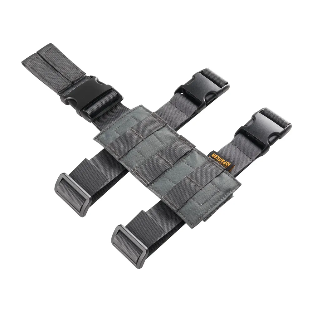 Enhanced Tactical Drop Leg Thigh Holster with Adjustable Straps for Hunting and Paintball Activities
