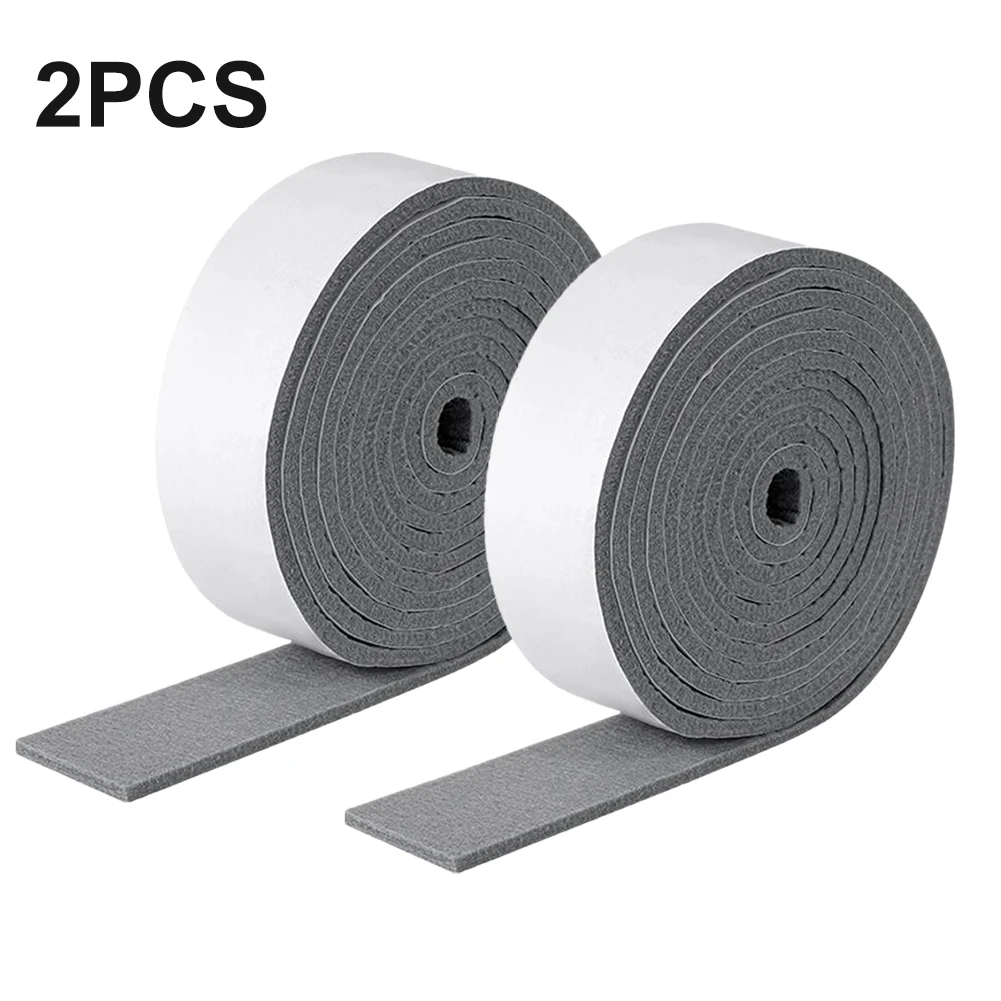 Non-woven Fabrics Door Window Seal Strip Anti-condensation Strips Water Absorption 2M 4 MM Reusable 2pcs Household Tools Tapes