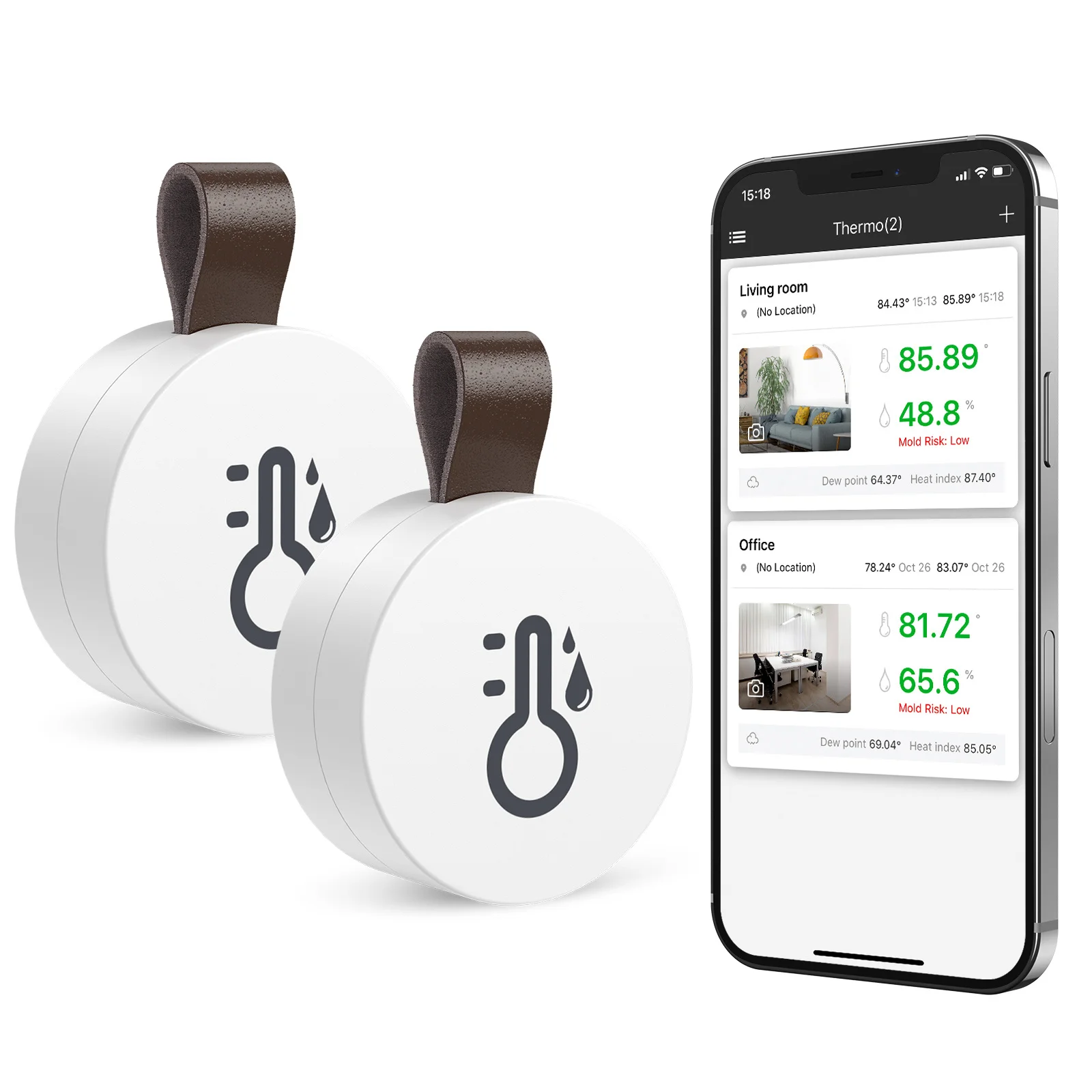 

Беспроводной уличный Термометр-Гигрометр с Bluetooth