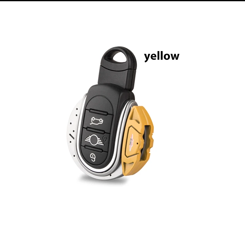 Sleutelhanger Cover Voor BMW Mini Cooper - Leren Hoes Met Volledige Bescherming