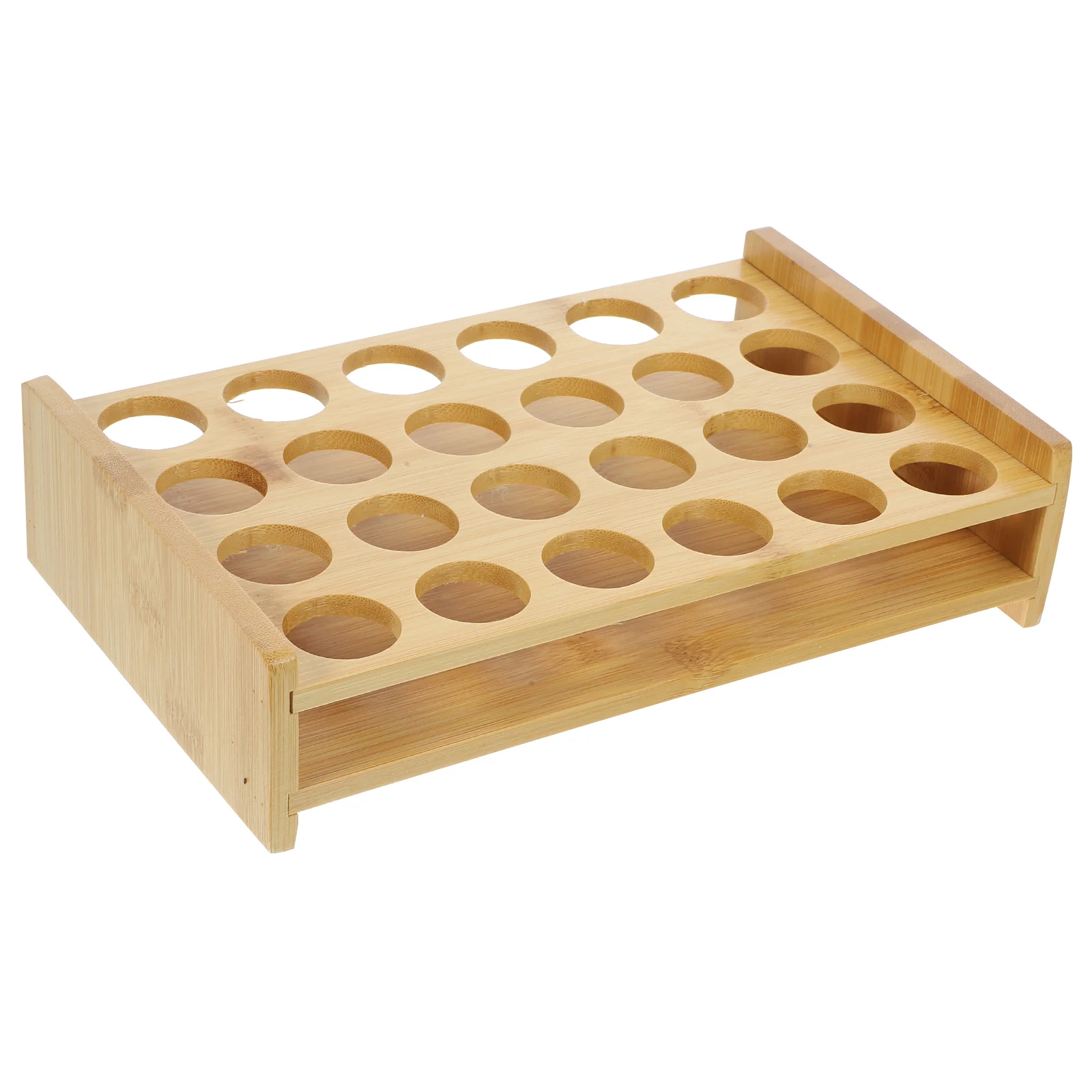 Shot Glasses Tray Holder Glass Cup Serving Tray Cup Organizer Shot Glasses Display Bar Accessory 2