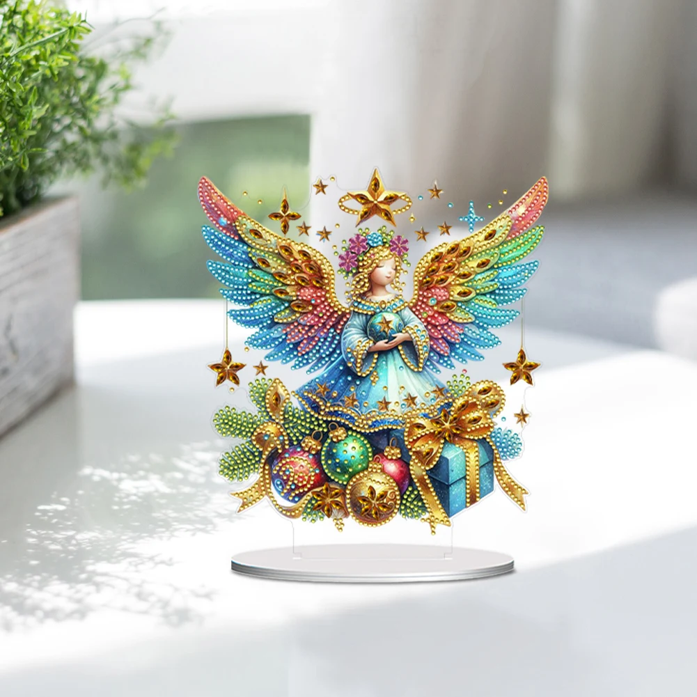 DIY Diamond Painting Angel Girl Ornament Kit
