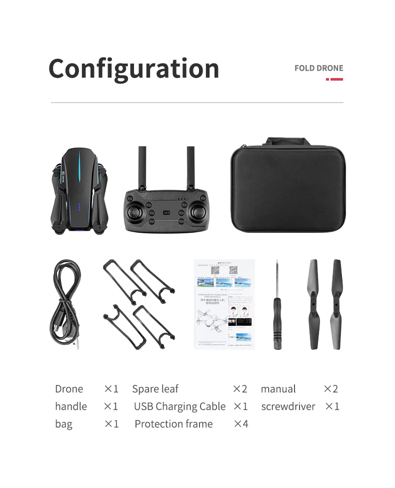 Brinquedos para Meninos Mini Drone Câmera Dupla Wifi Fpv Obstáculo Evitar Dobrável Profissional Dron rc Quadcopter Helicóptero L623 4k hd 16 Computers & Electronics