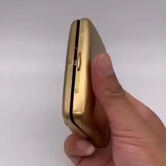 KUBOYCool Treasure Медный корпус16Композиционный металлический зажим Тонкий стиль с