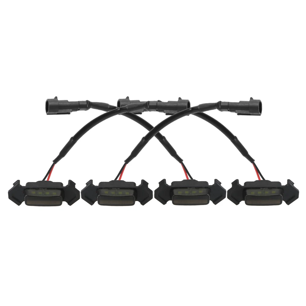 ڵ LED ׸ ڹ , ڵ Ÿϸ ׼,  ׸  ŰƮ, 12V, Ʈ 4 
