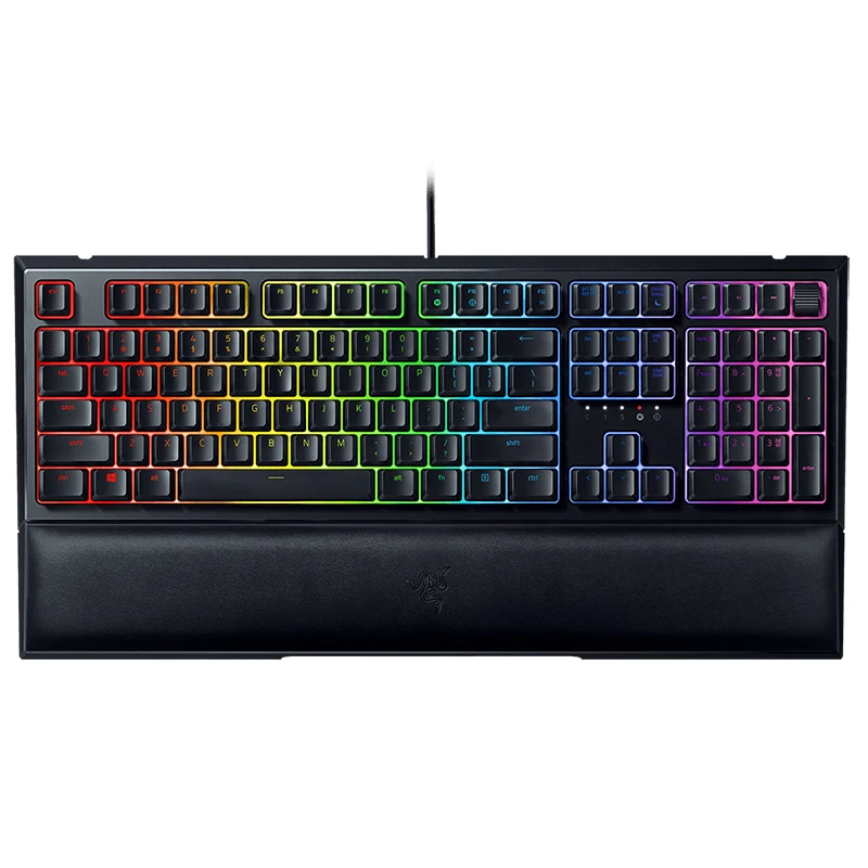 

Multi-function Digital Full Size For Razer Ornata V2 Analog Optical Switch Mechanical Gaming Black Keyboards