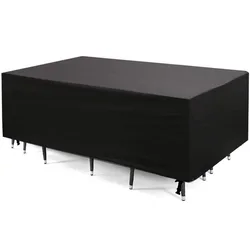 Durable Waterproof Outdoor Furniture Protector - 90x90x90cm (Black)