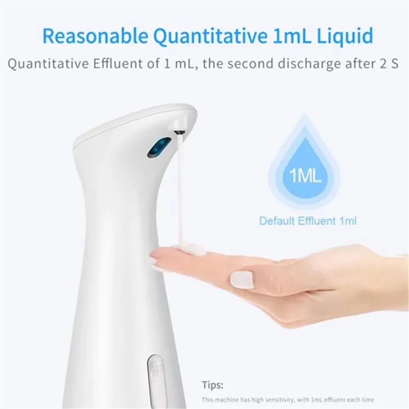 Soap Dispenser 200ml Automatic Sensing Intelligent Liquid Hand Wash Dispenser Kitchen Supplies Household Bathroom Accessories 3