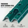 SucceBuy Fence Post T-Post Heavy Duty Metal Fence Post Sturdy Steel Fence Stakes for Garden Yard Lawn Farms Outdoor Wire Fencing