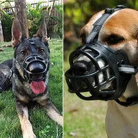Breathable Basket Dog Muzzle Anti-biting Chewing Mask Soft Silicone Pet Dog Muzzle Durable Strong Mask pet Dog Supplies 4