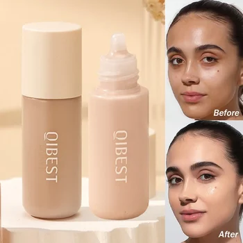 Fondotinta viso opaco Crema base trucco Copertura correttore a copertura totale Ance Idratante Nessuna crepa Correttore viso impermeabile