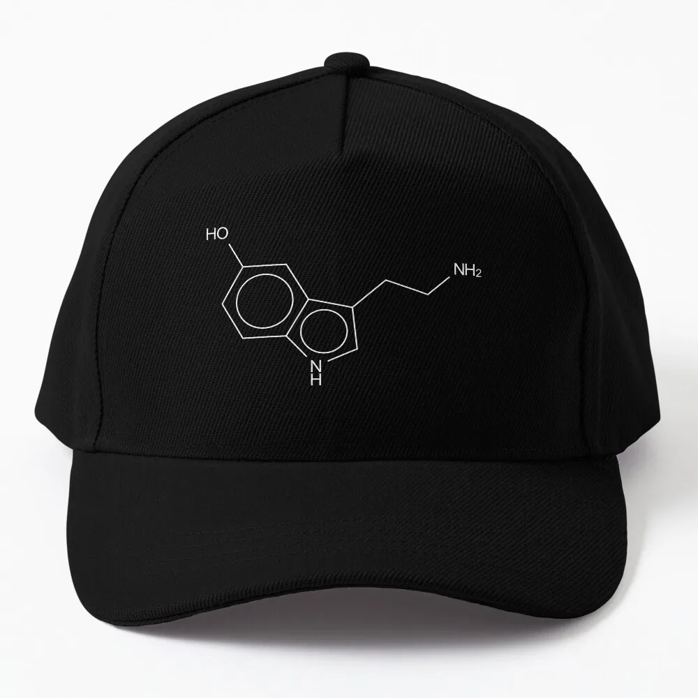 

Serotonin chemical molecule Baseball Cap custom hats Beach Outing Gentleman Hat Man Cap Women'S