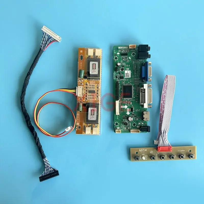 

MNT68676 Driver Controller Board Fit QD17EL07 SVA170SX01TB Kit DIY 30Pin LVDS 1280*1024 HDMI-Compatible VGA DVI LCD Matrix 4CCFL