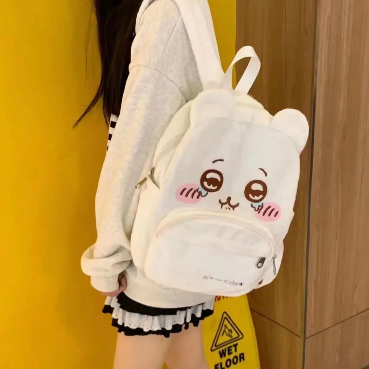 รูปสินค้า กระเป๋าเป้สะพายหลังน่ารัก ทนทาน ใส่ได้ทั้งเรียนและเที่ยว