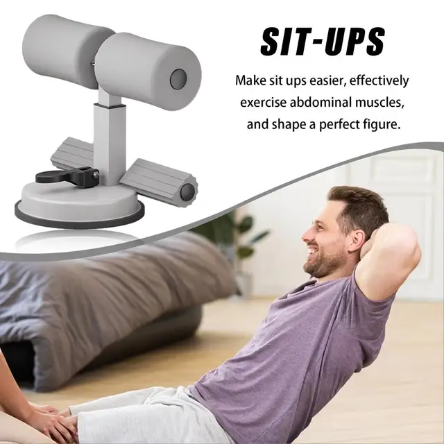 Sit Up Bar Abs Master ,sit Ups Foot Holder With Elastic Suction