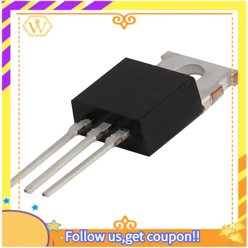 Latest-50Pcs 10Types IRF Series Mosfet Transistors Assortment Kit, Including IRFZ44/510/520/530/540/640/740/840/3205/9540