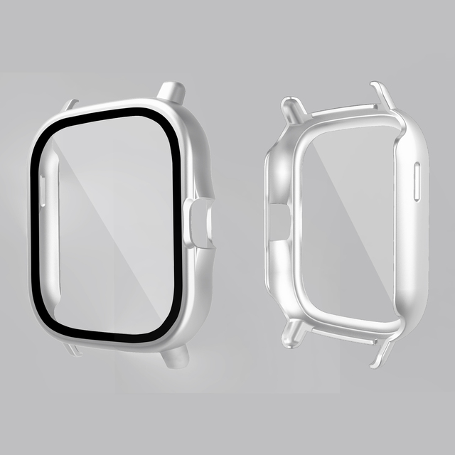 Film Cover Case for Huami Amazfit GTS 2 Screen Protector Full Coverage Glass Full Cover Bumper case for Amazfit GTS 2
