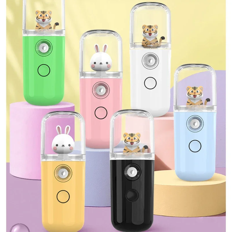 Spray Hydrator Face Humidifier Mini Portable Charging Handheld Disinfectant Spray Machine Beauty Machine Steam Face