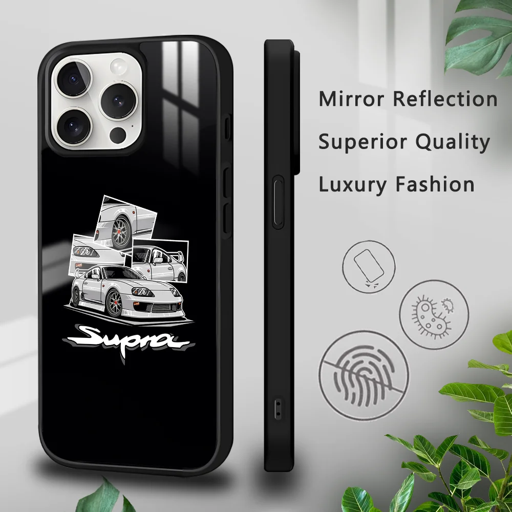 Japanese s-Supra Inspired Car Phone Case - Stylish Hard Cover