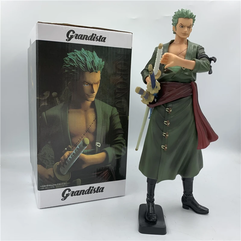 Figurine One Piece anime Roronoa Zoro en PVC de 20cm - Jouet de