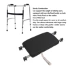 Folding Walker Attachable Seat Walker Rest Seat Extra Wide Strong Load Bearing Foldable Sturdy Easy To Use for Senior 6
