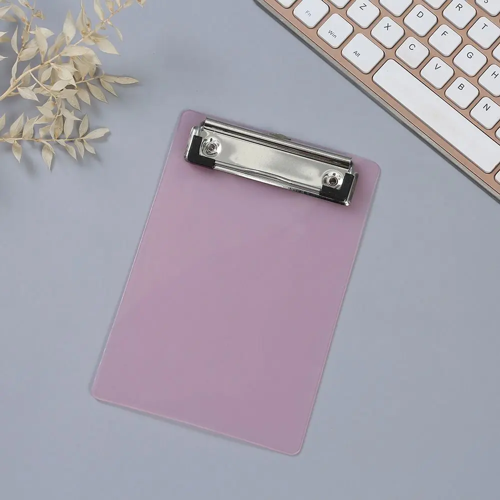 A6 File Folder Paper Clipboard Writing Pad Splint Memo Clip Board Document Holder Student School Office Stationery Supplies