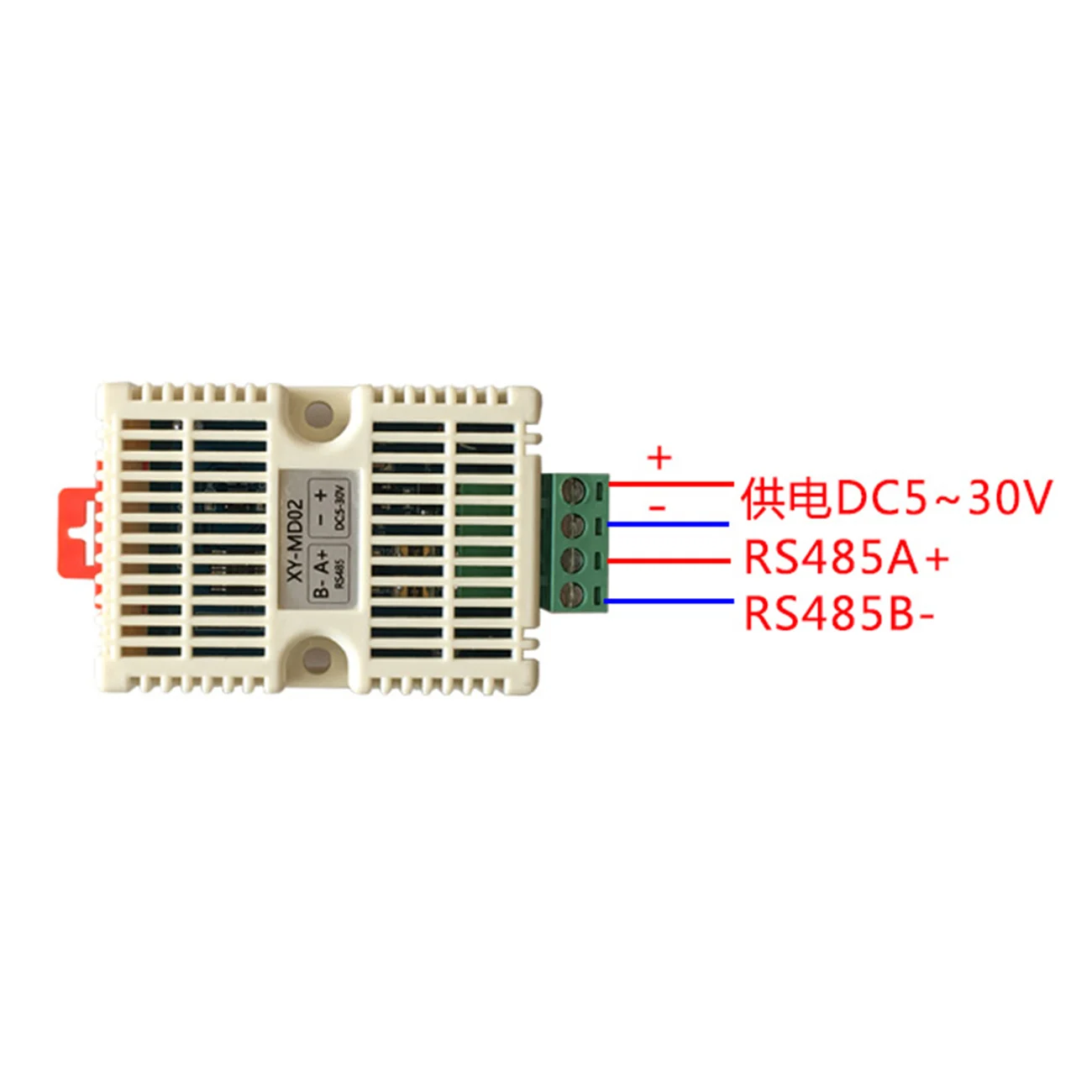 XY-MD02 온도 및 습도 트랜스미터 감지 센서 모듈 Modbus SHT40 온도 센서 RS485 신호 아날로그