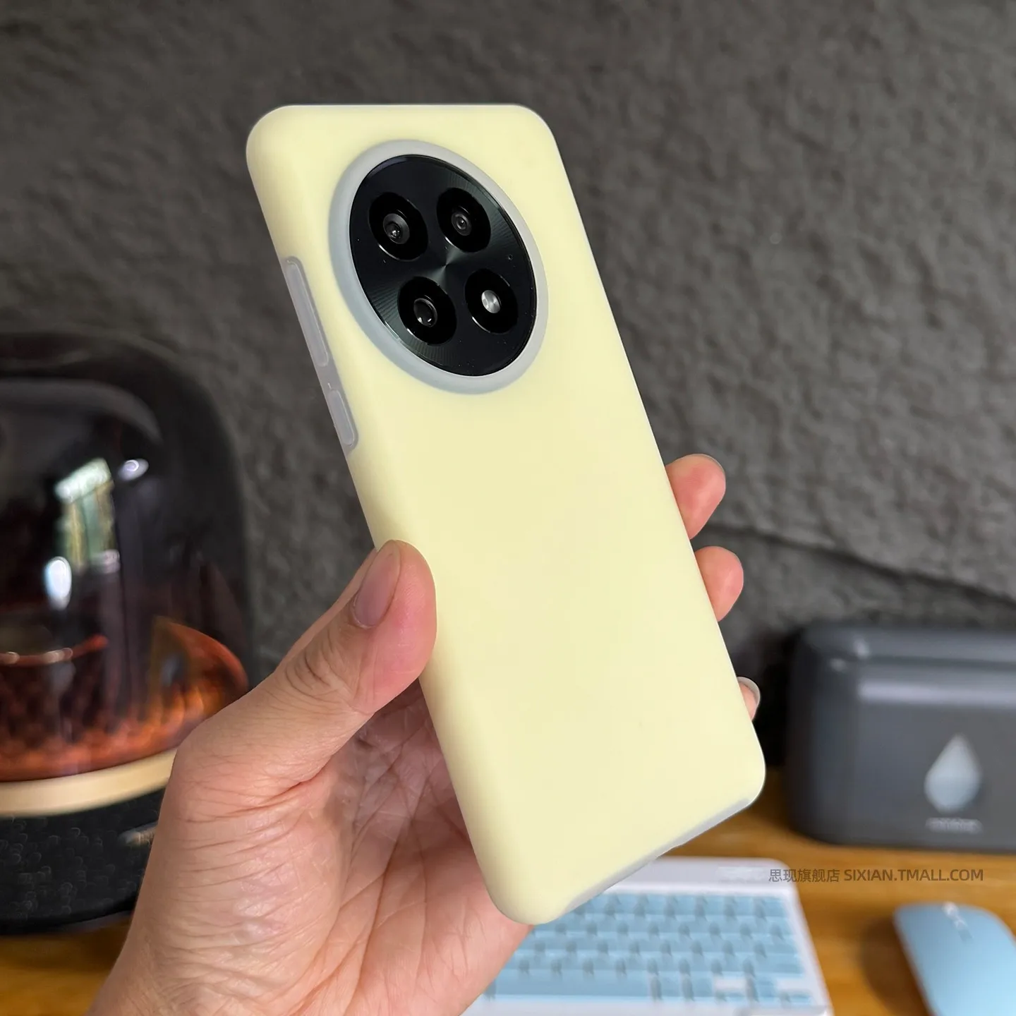 Soft Liquid Silicone Fall Prevention Protective Phone Case Cover