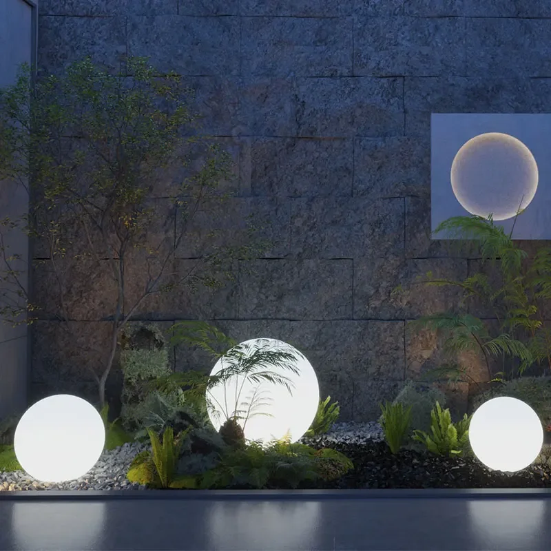 كرة LED تعمل بالطاقة الشمسية مع جهاز تحكم عن بعد 1...