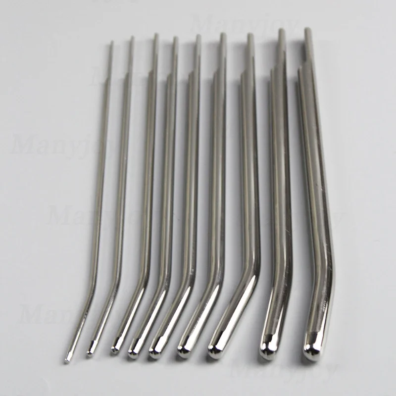 Arc Urethral Irritation Catheter Male Stainless Steel Penis Plug Dilator Sounding Stretching Rod Adult Erotic Sex Toy Men 9 Size penis sex toys