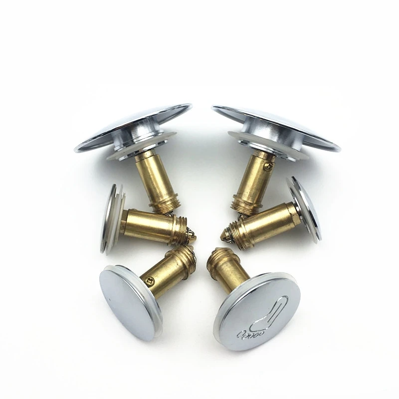 Floor Drain Fittings 1pc Brass Bathtub Shower Room Bounce Plug Bouncing Core Basin Bouncing Pop-up