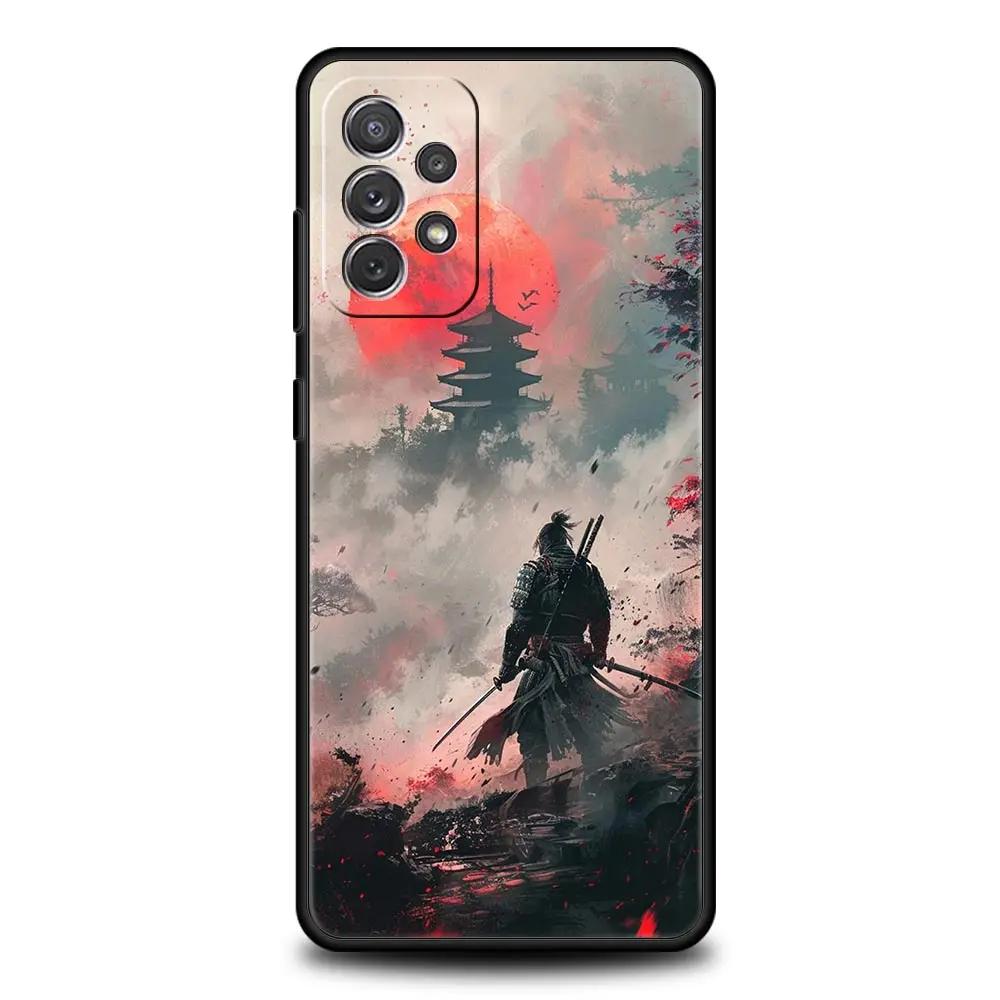 Japanese Bushido Samurai Phone Case - Elegant Protective Cover