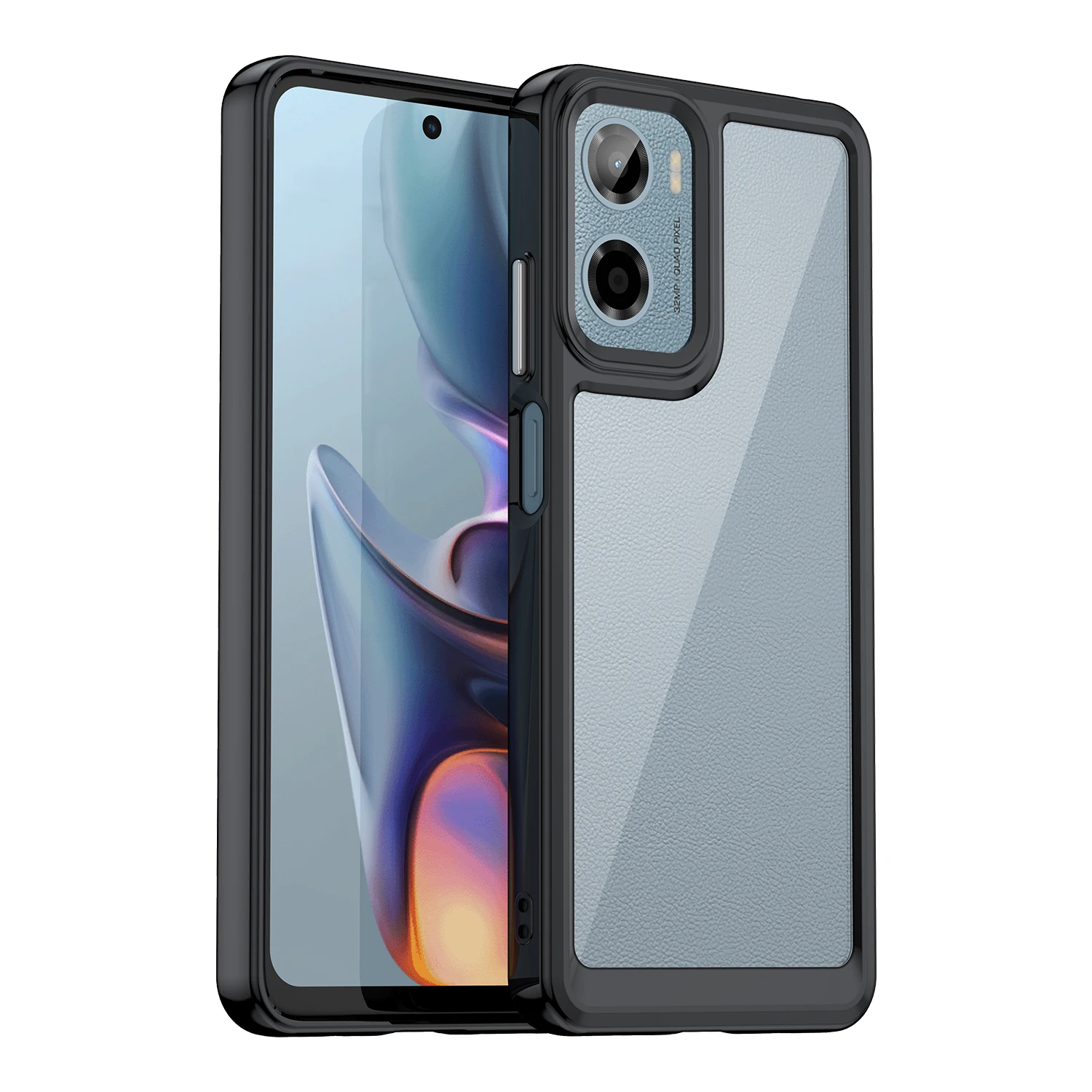 Vibrant Transparent TPU Protective Phone Case – Clear Cover