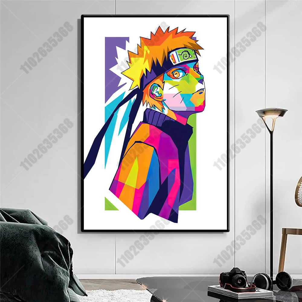  HEPILE Anime Poster Naruto Akira Suki Naru Mr.Naru Poster  Decorative Painting Canvas Wall Art Living Room Posters Bedroom Painting  28×42inch(70×105cm) : Hogar y Cocina