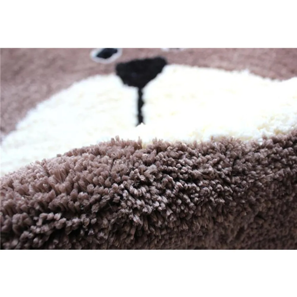 Modern Nordic Cotton Fiber Bath Mat Super Absorbent Bathroom Carpet Cute Lovely Bear Soft Carpet The Bedroom Mat Hall Carpet Pad 5