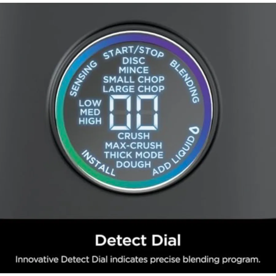 Ninja Detect Power Blender Pro + TB301 Personal 24 oz Single-Serve Compact Kitchen Countertop BlendSense Technology 1800 W 72 o