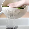 1pc - Plastic Drain Basket Filter, Rice Bowl, Drain Basket, Fruit Bowl, Laundry Basket, Handle, Home Kitchen Organizer 3