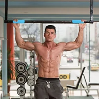 2 Pcs Barbell Grips Handles Pull-up Cover Pad Polyester Gym Accessories Neoprene Horizontal Bars Training Protection Protectors 2