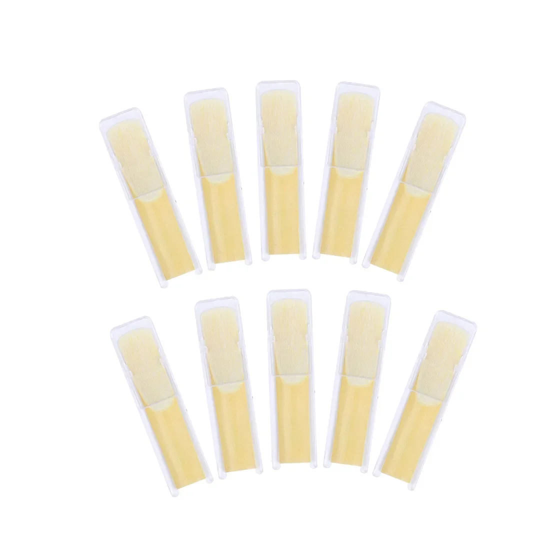 Bb Tenor Saxophone Reed 2.5 Strength 10Pcs Set