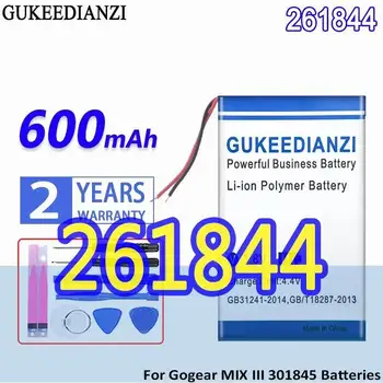 Batteria ecologica 600Mah 261844 per batterie Gogear Mix Iii 301845 Alimentazione affidabile