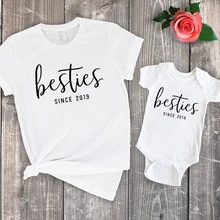 

Besties Mommy and Me Matching Shirts Matching Outfits Mommy and Me Shirts Mom Gift Mothers Day Gift Best Friends Shirts Gift
