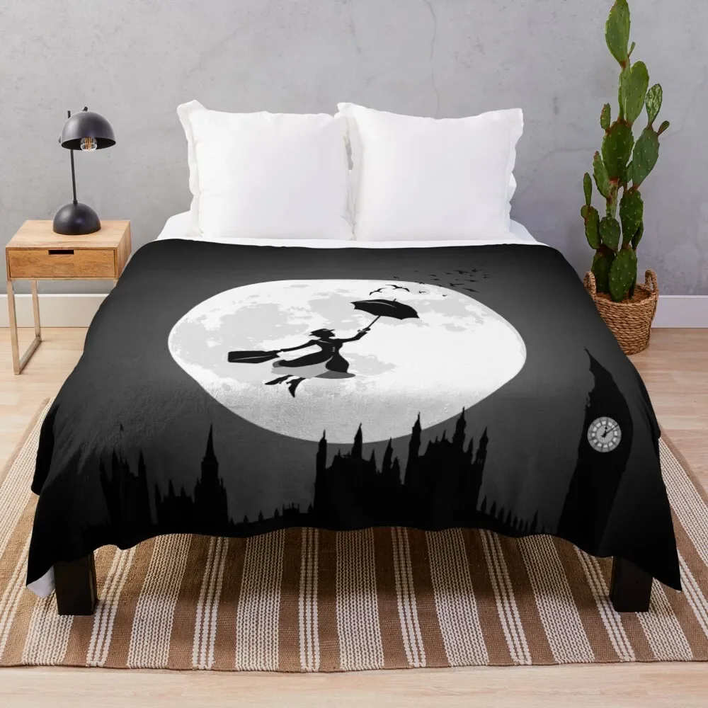 

Supercalifragilisticexpialidocious Throw Blanket Retros Fluffy Softs wednesday Blankets