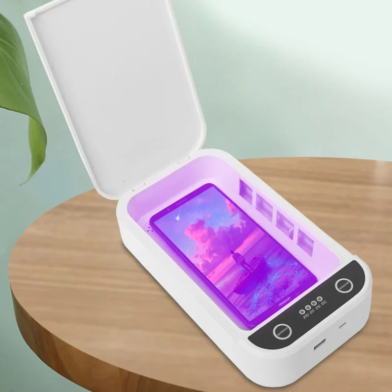 Multi Functional Strong Light Nail Box One Touch Disinfection Trimming UV Sterilizer Intelligent and Makeup Tool UV Aromatherapy