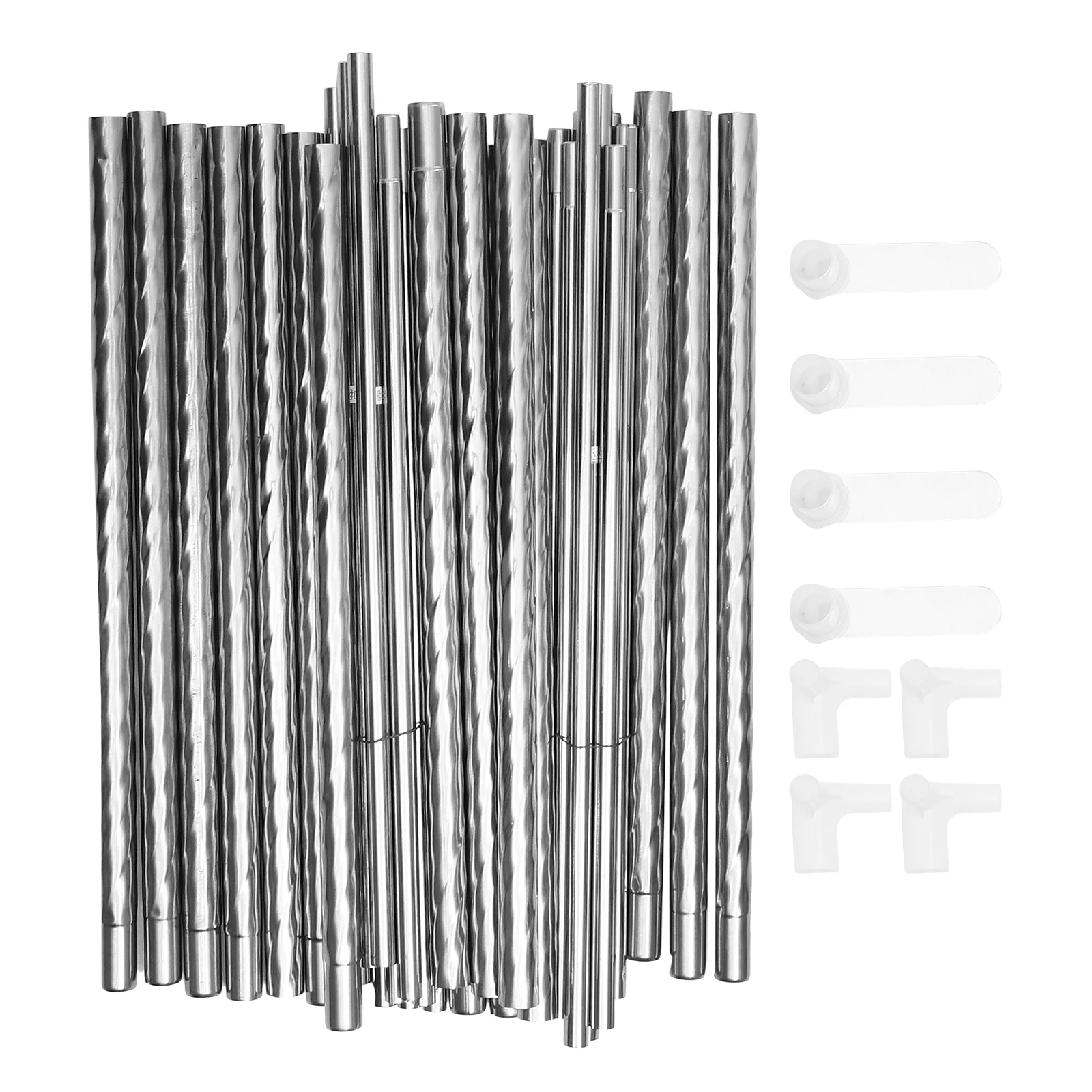 

Трехдверный кронштейн с москитной сеткой, утолщенная нержавеющая сталь, 25 мм, подходит для 2-метровых потолков кровати