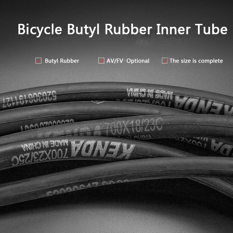 2PCS KENDA Bicycle Inner Tube 700C 23C-45C camera Schrader Presta valve Inner Tube Road Bike Tubes Tire Chambre Air