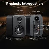 AIYIMA  Upgrade S400 Audio Bookshelf Active Speakers Studio Monitor 3 Inch Bluetooth USB DAC HiFi Home Subwoofer System TV PC - Image 5