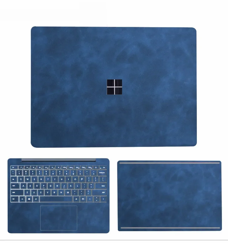 Pele de Couro Decalques Capa Protetora Filme Adesivo para Laptop Microsoft Surface Pro Pro Pro Pro 8