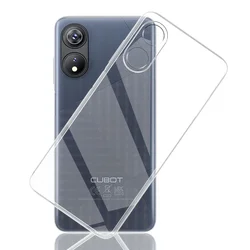 Clear Silicone Soft TPU Phone Case Cover - Transparent Coque for Cubot P60 (Clear)